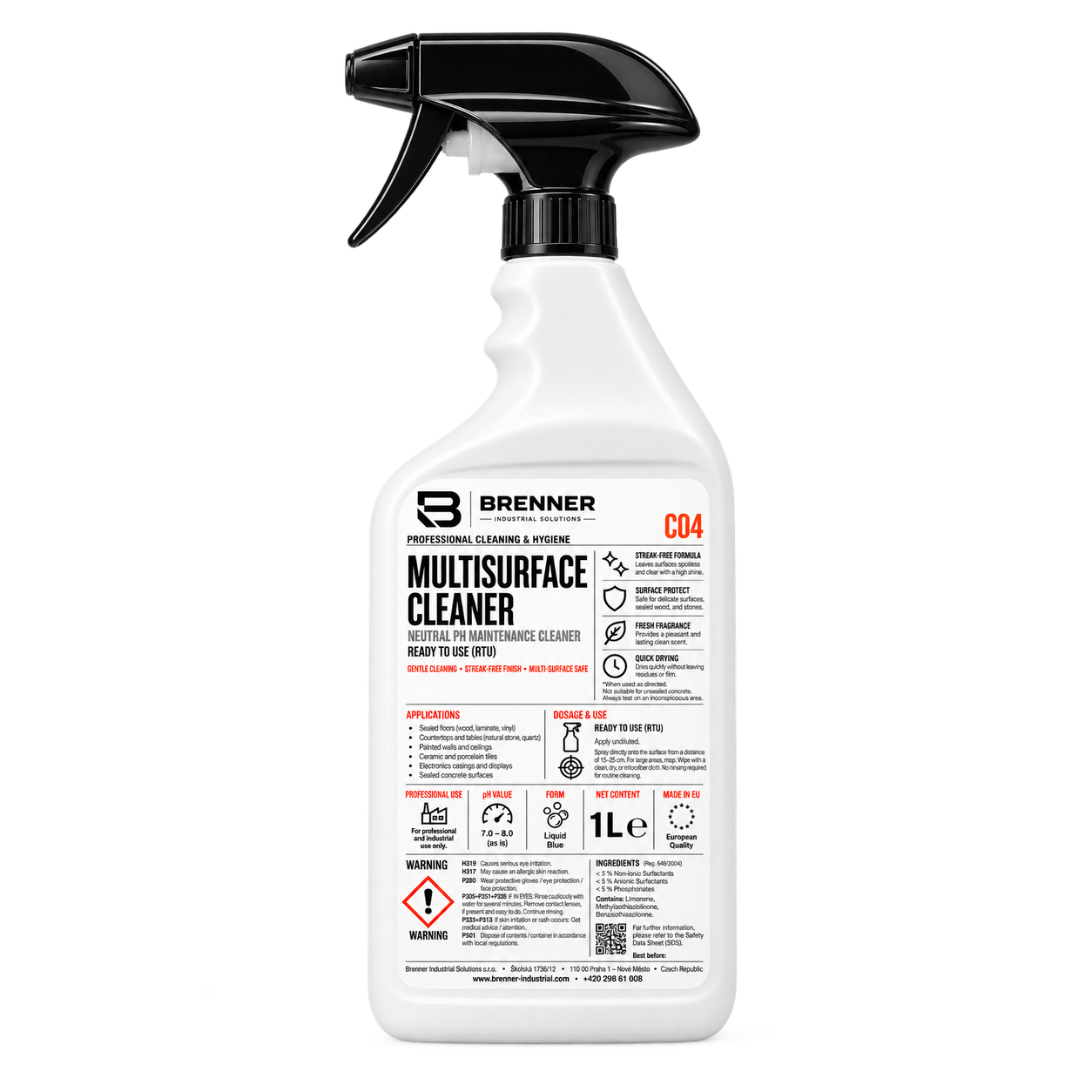 C04 Food-area cleaner & degreaser
